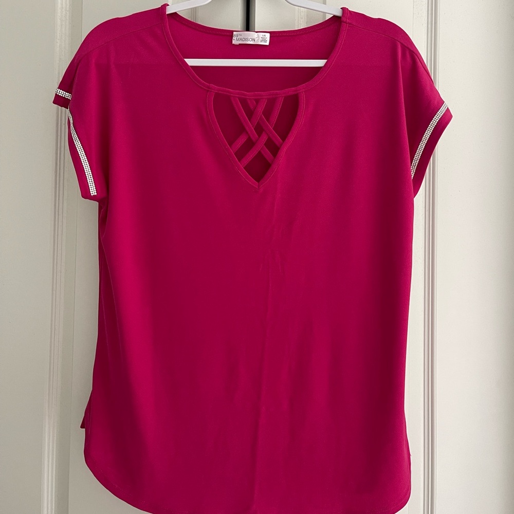 Hot pink Blouse